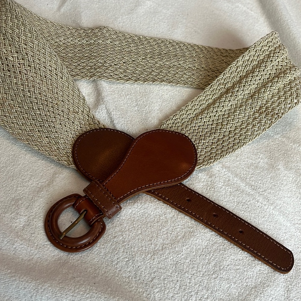 *3 for $10* Gold Braided Belt
